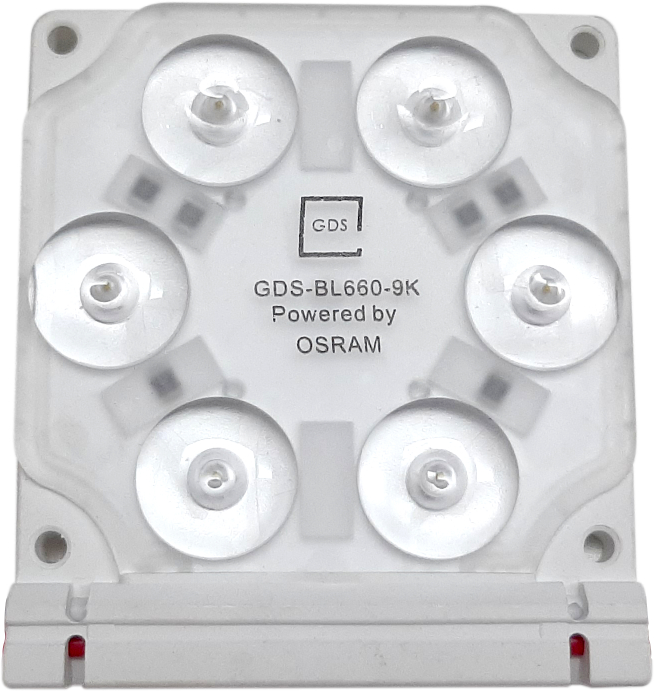 GDS-BL660 OSRAM Wall Washer Bar | 6W | 6000K | IP65 | Aluminum | Architectural Lighting, Wall Effects | TRIAC Dimmable | Long Lasting